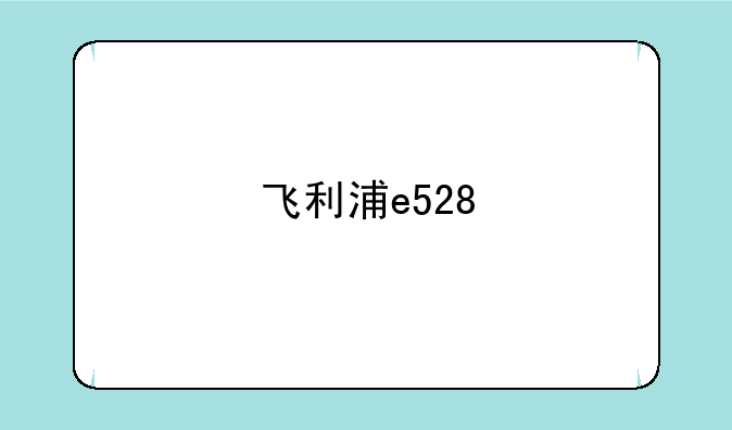 飞利浦e528